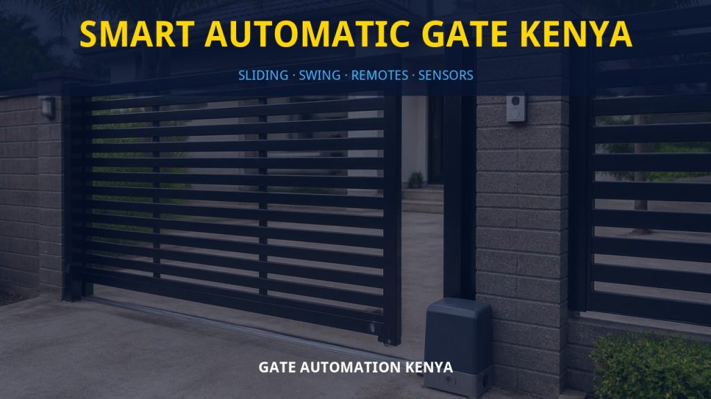 Smart automatic gate Kenya