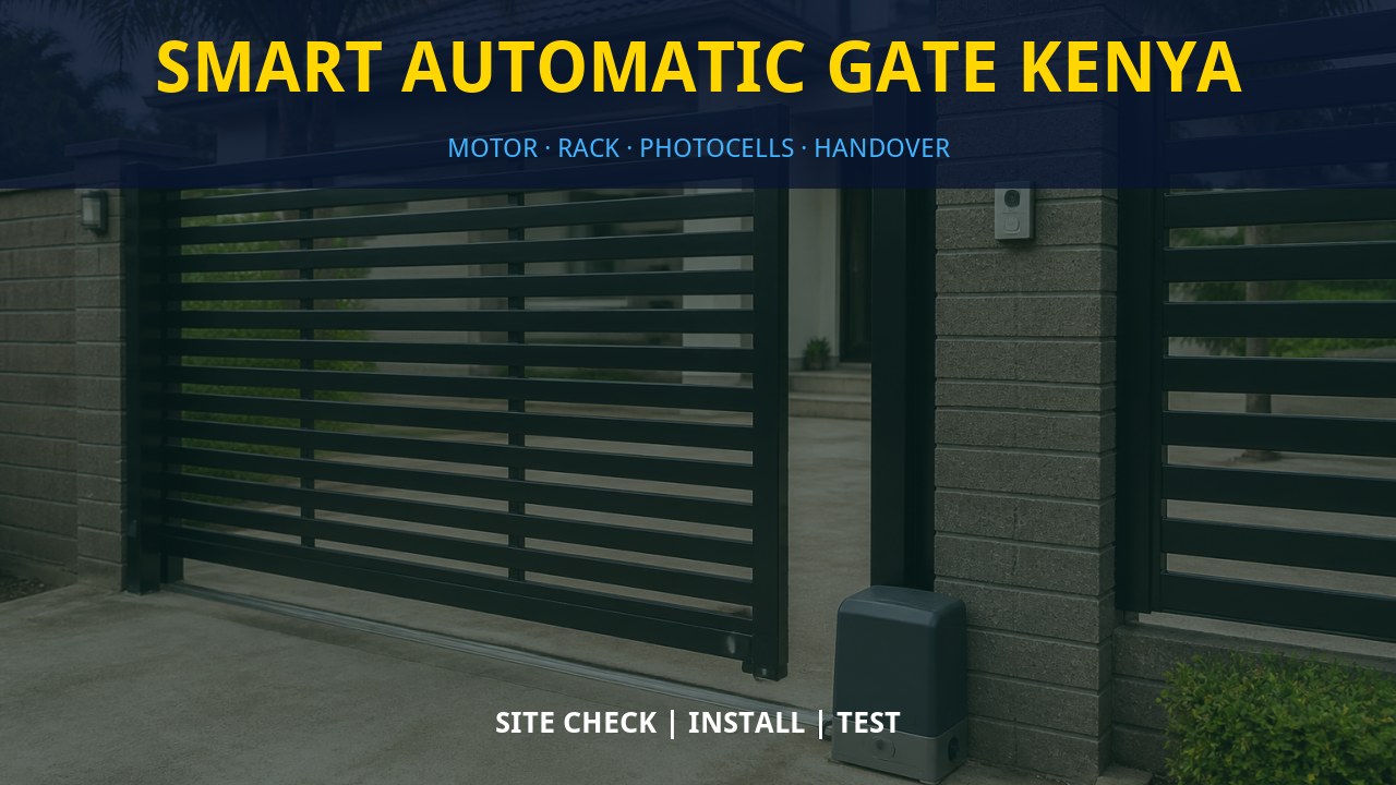 Smart automatic gate Kenya Smart automatic gate Kenya