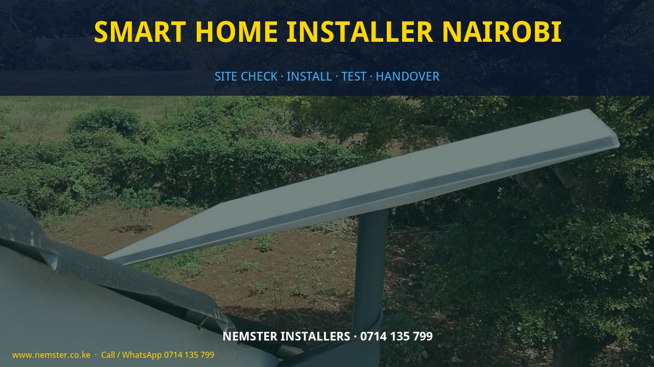 smart home installer Nairobi