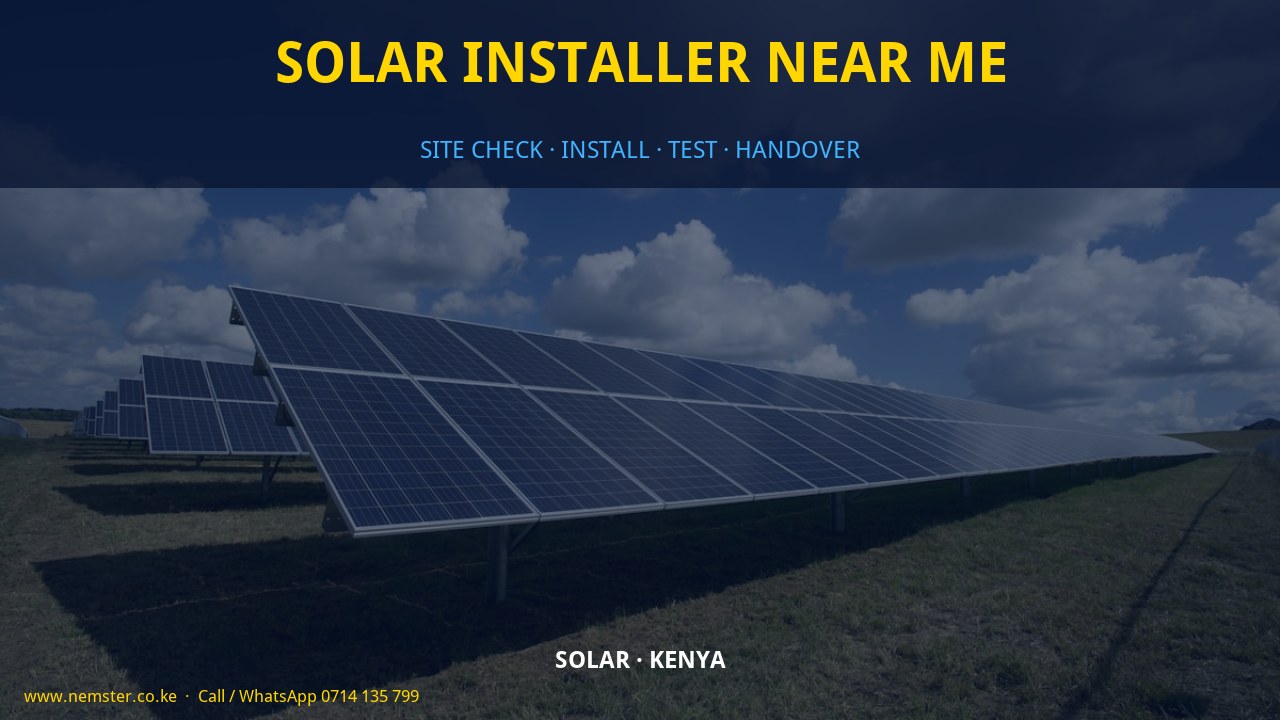 solar installer near me solar installer near me