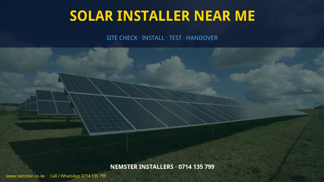 solar installer near me solar installer near me