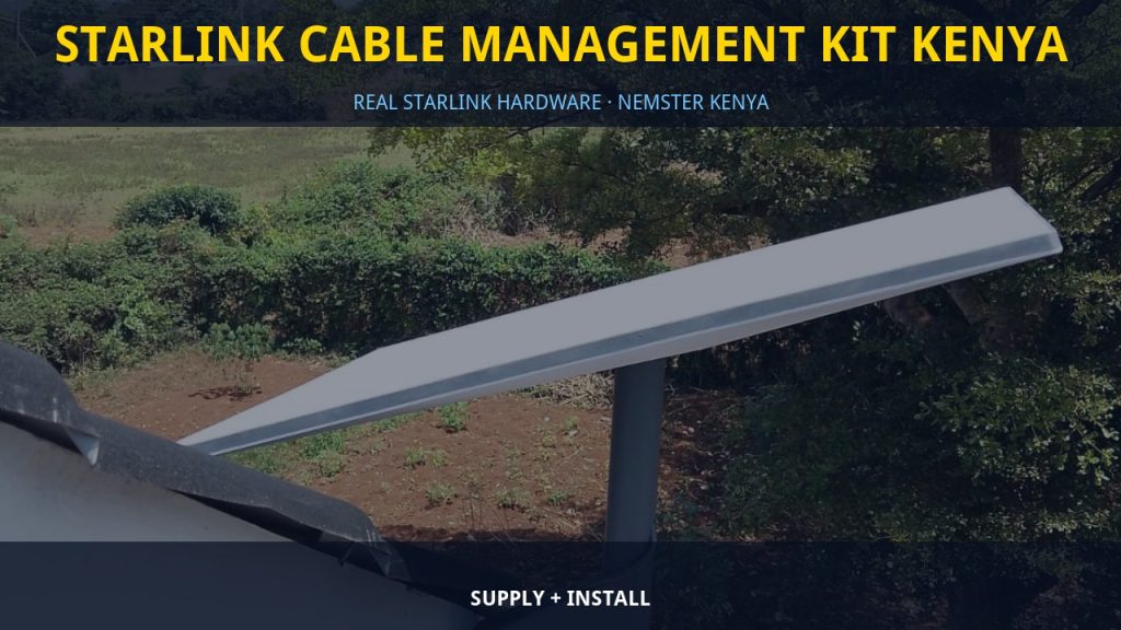 Starlink Cable Management Kit Kenya