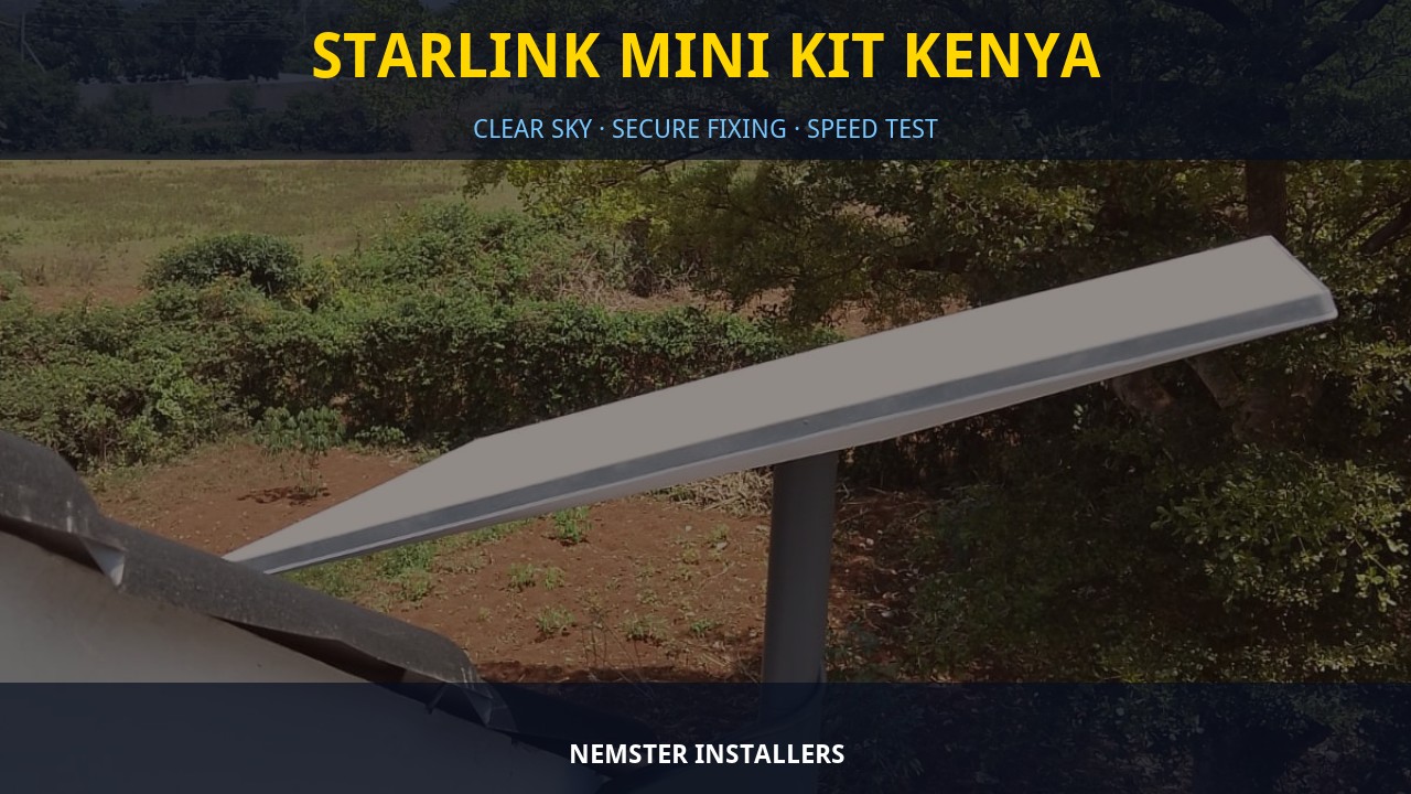 Starlink Mini Kit Kenya