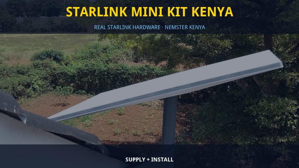 Starlink Mini Kit Kenya
