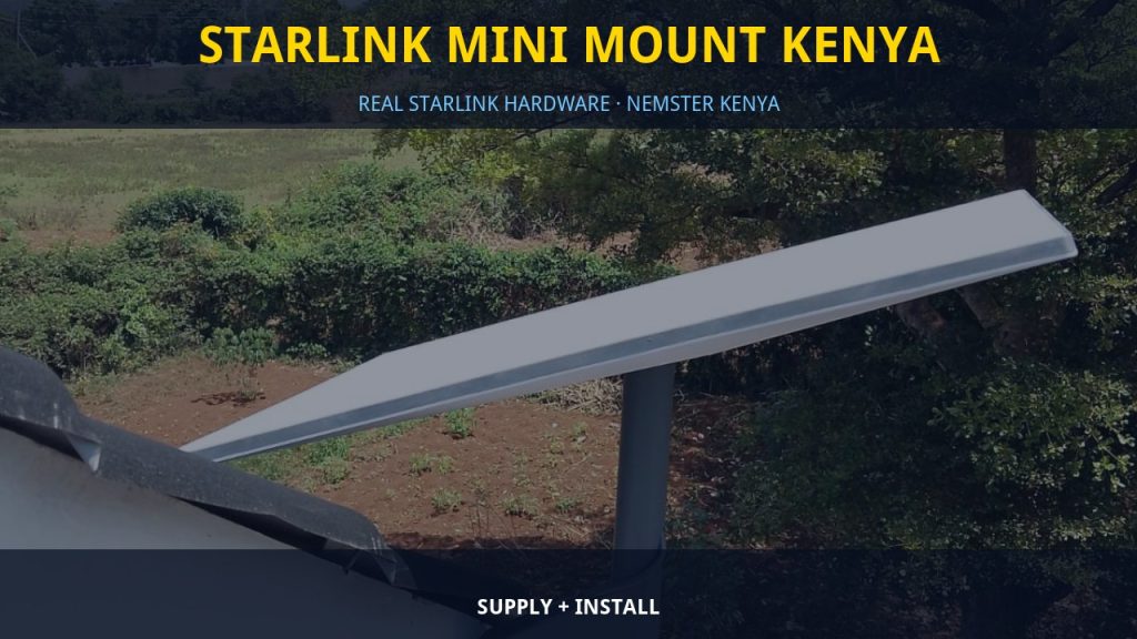 Starlink Mini Mount Kenya