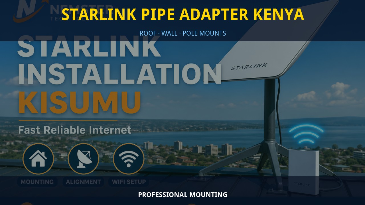 Starlink Pipe Adapter Kenya