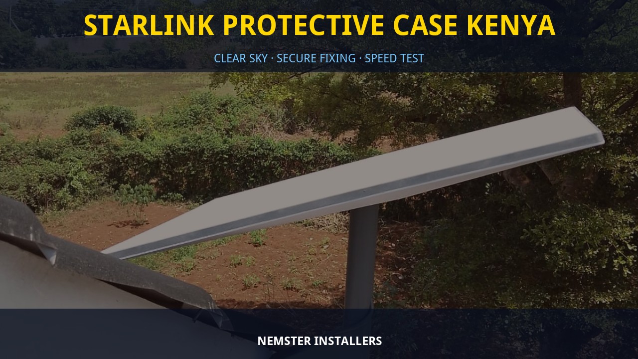 Starlink Protective Case Kenya