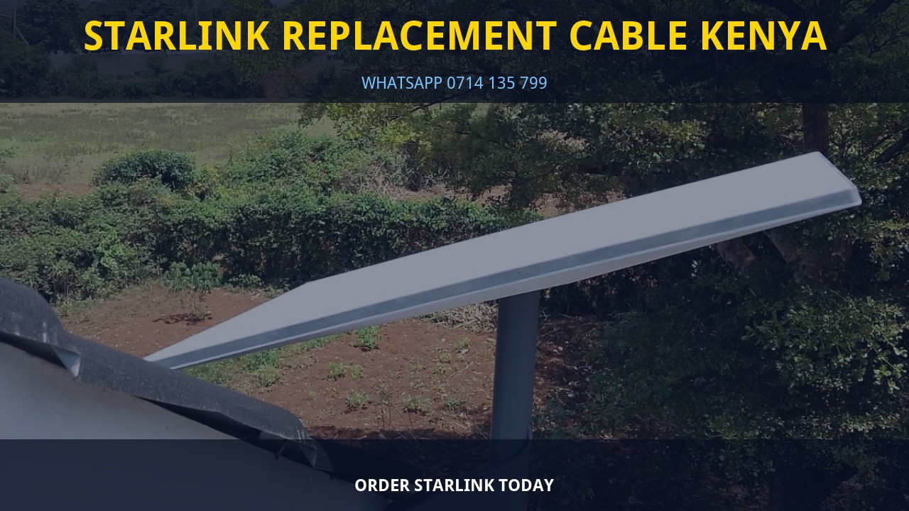Starlink Replacement Cable Kenya
