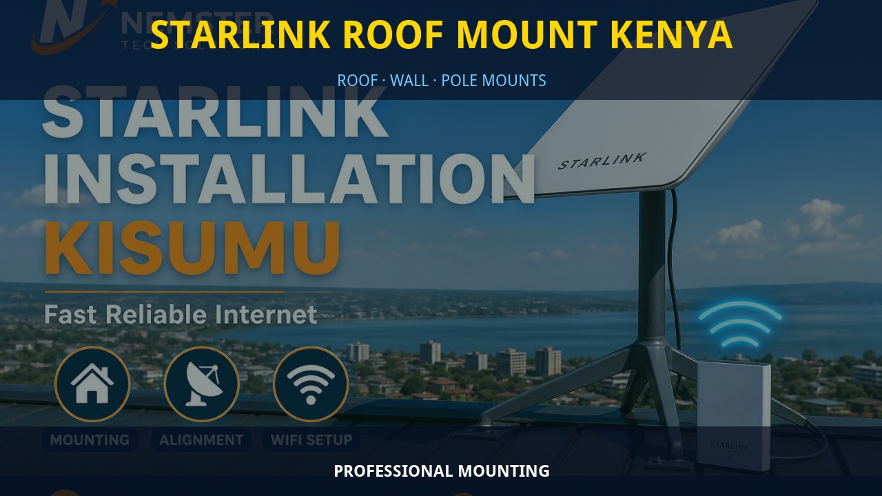 Starlink Roof Mount Kenya