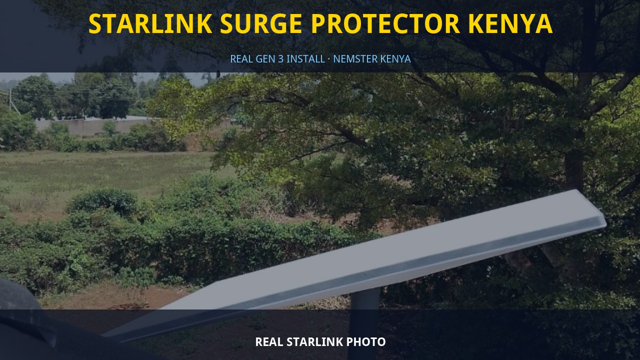 Starlink Surge Protector Kenya Starlink Surge Protector Kenya