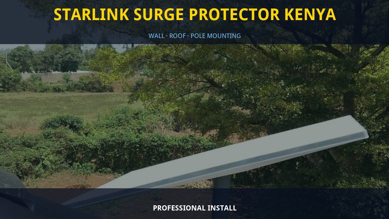 Starlink Surge Protector Kenya Starlink Surge Protector Kenya