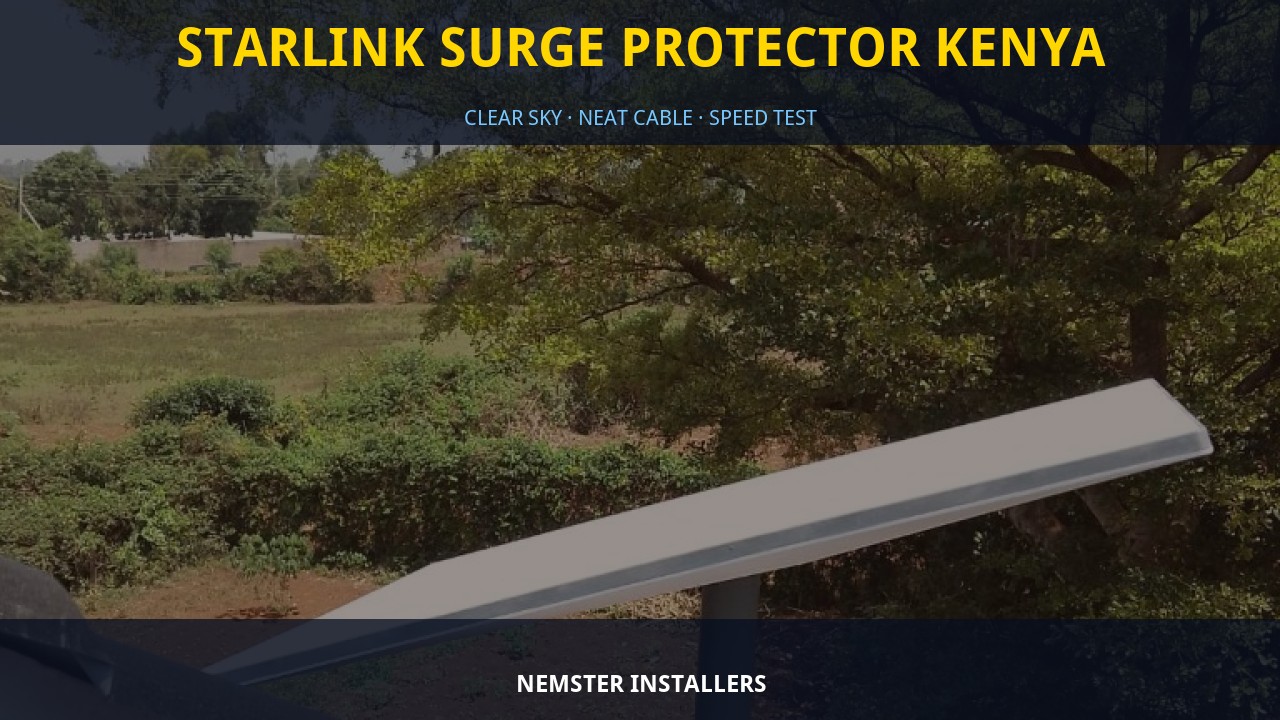 Starlink Surge Protector Kenya Starlink Surge Protector Kenya