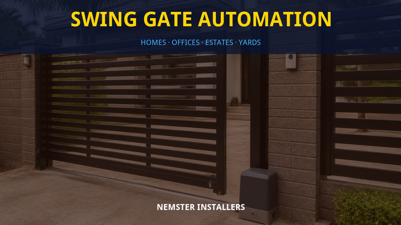 Swing gate automation