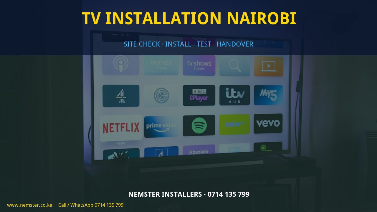 TV installation Nairobi