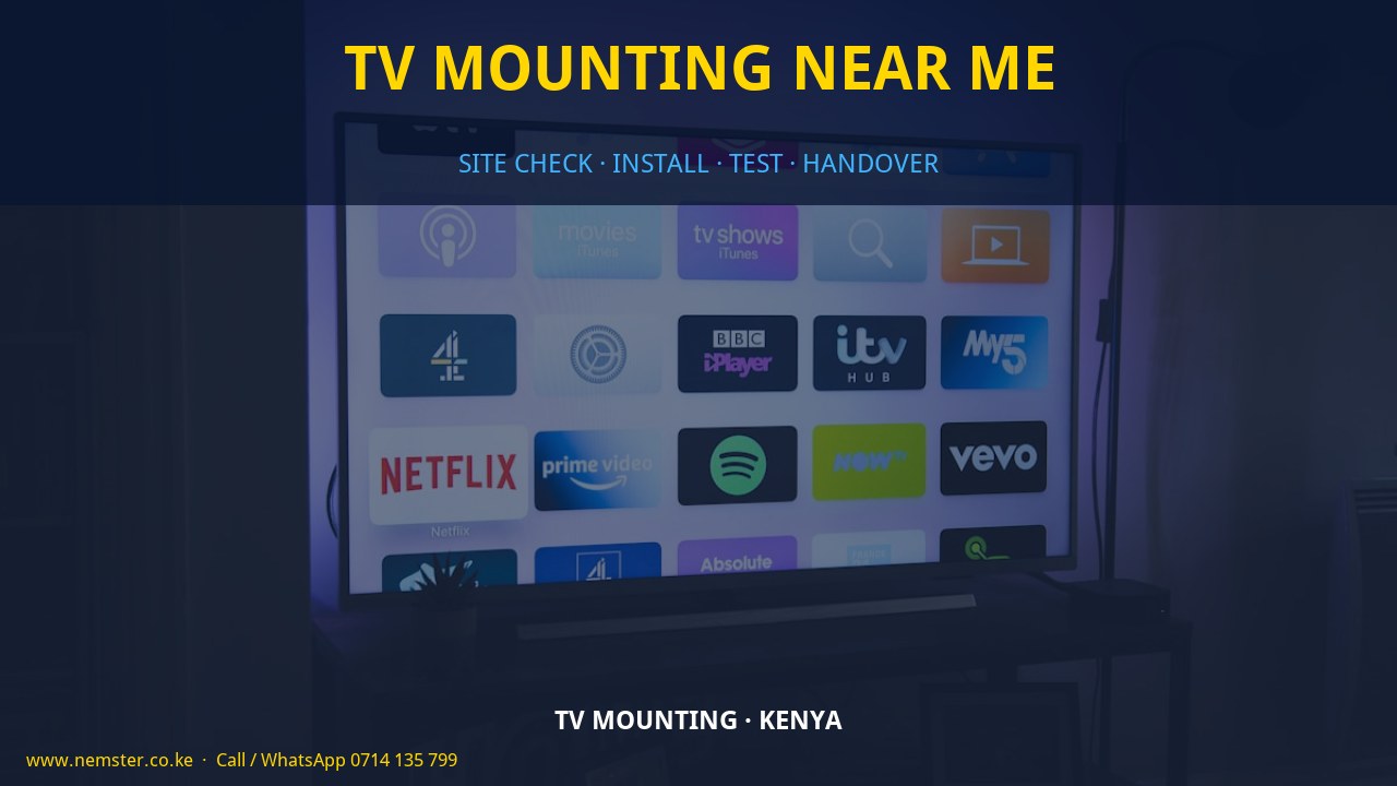 TV mounting near me TV mounting near me