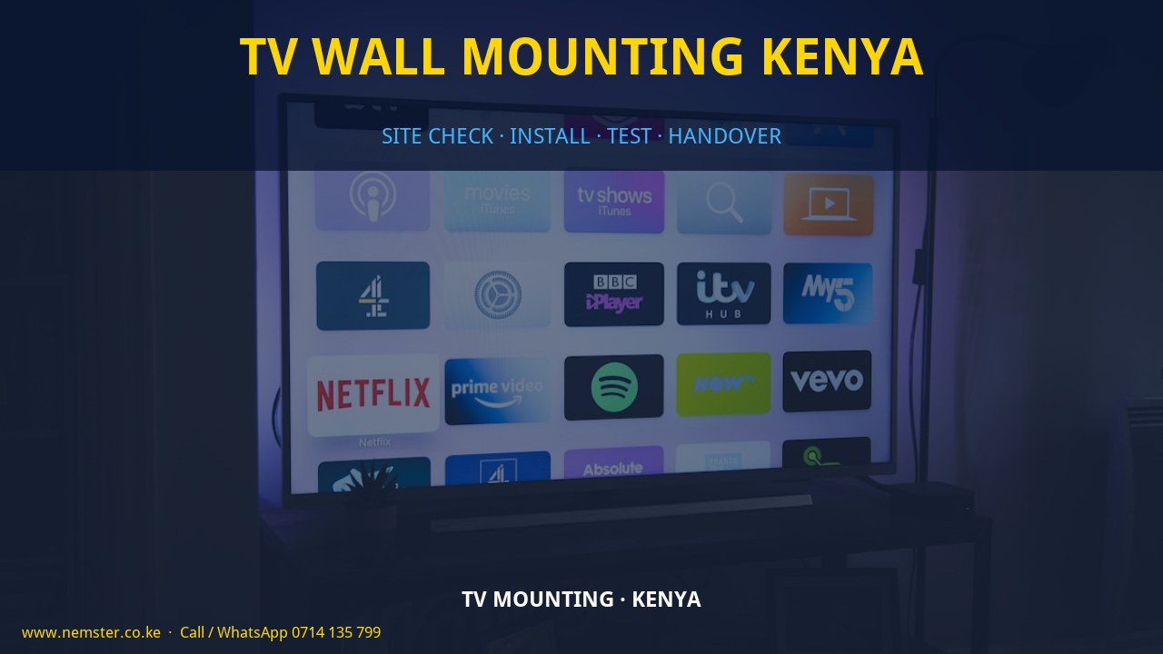TV wall mounting Kenya TV wall mounting Kenya