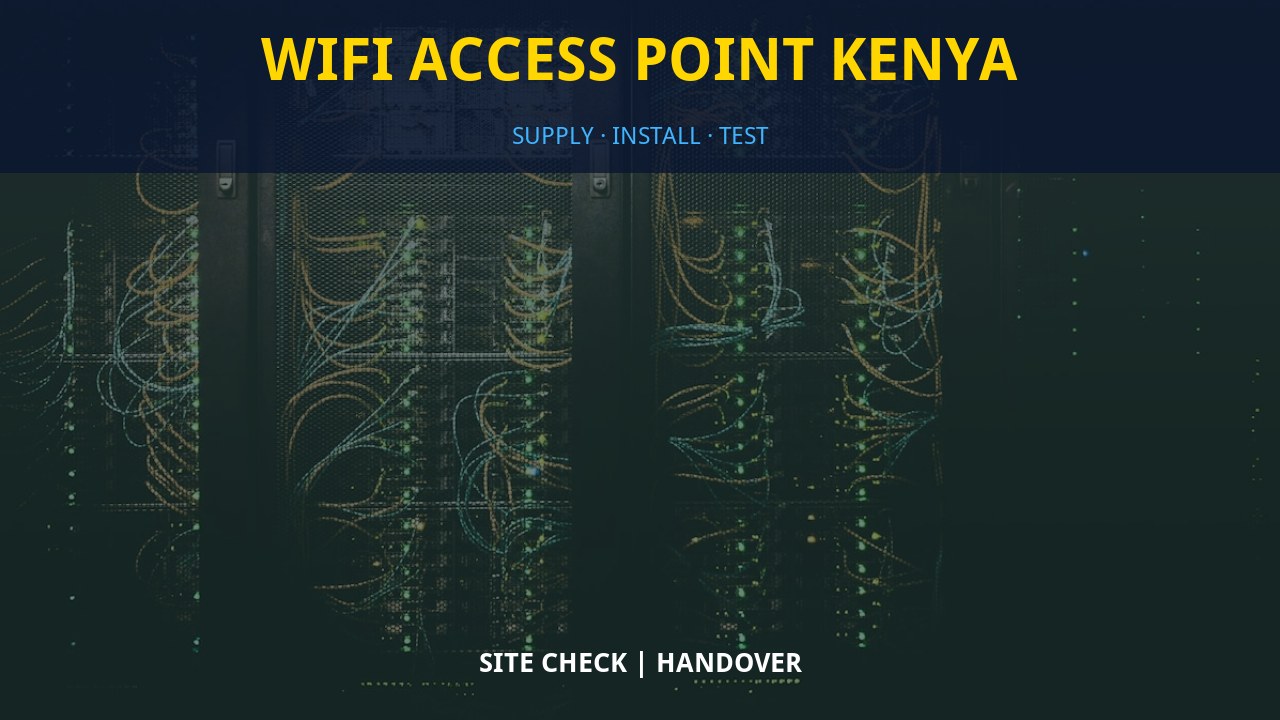 WiFi Access Point Kenya WiFi Access Point Kenya