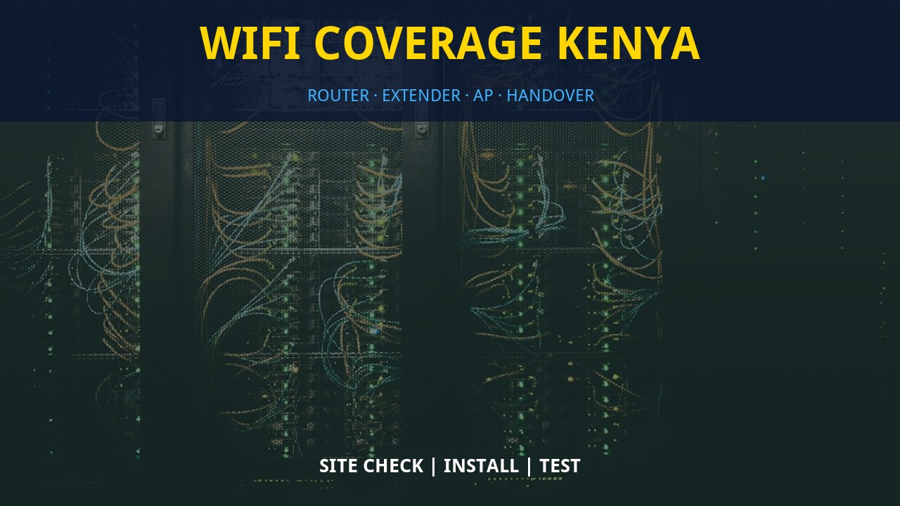 WiFi coverage Kenya