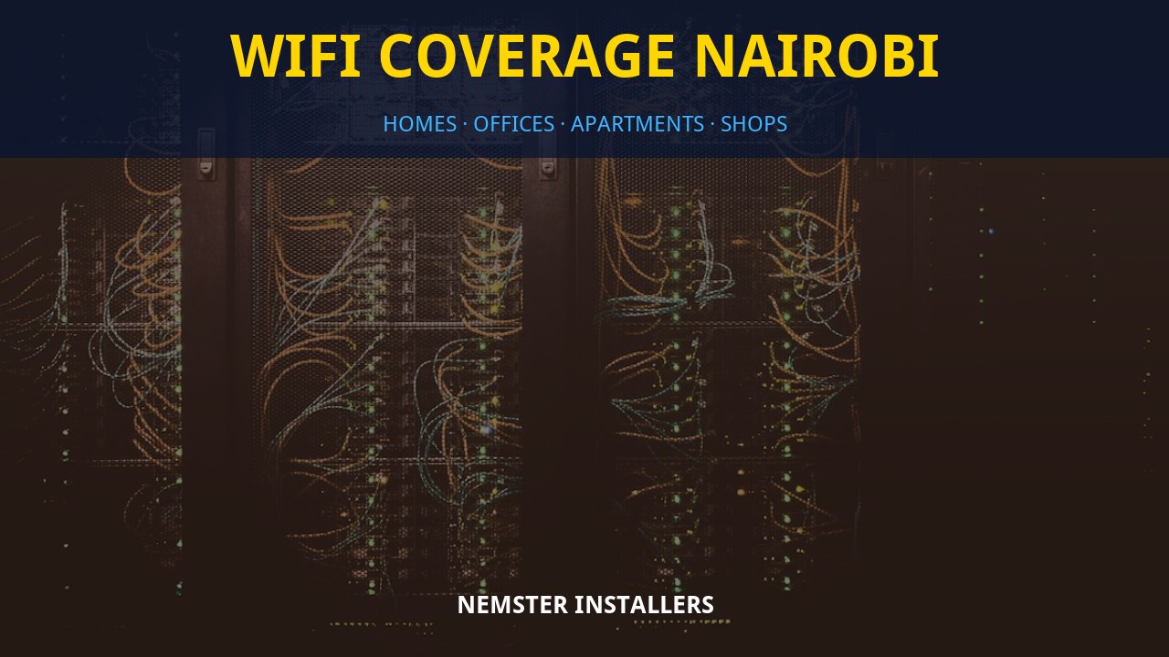WiFi coverage Nairobi