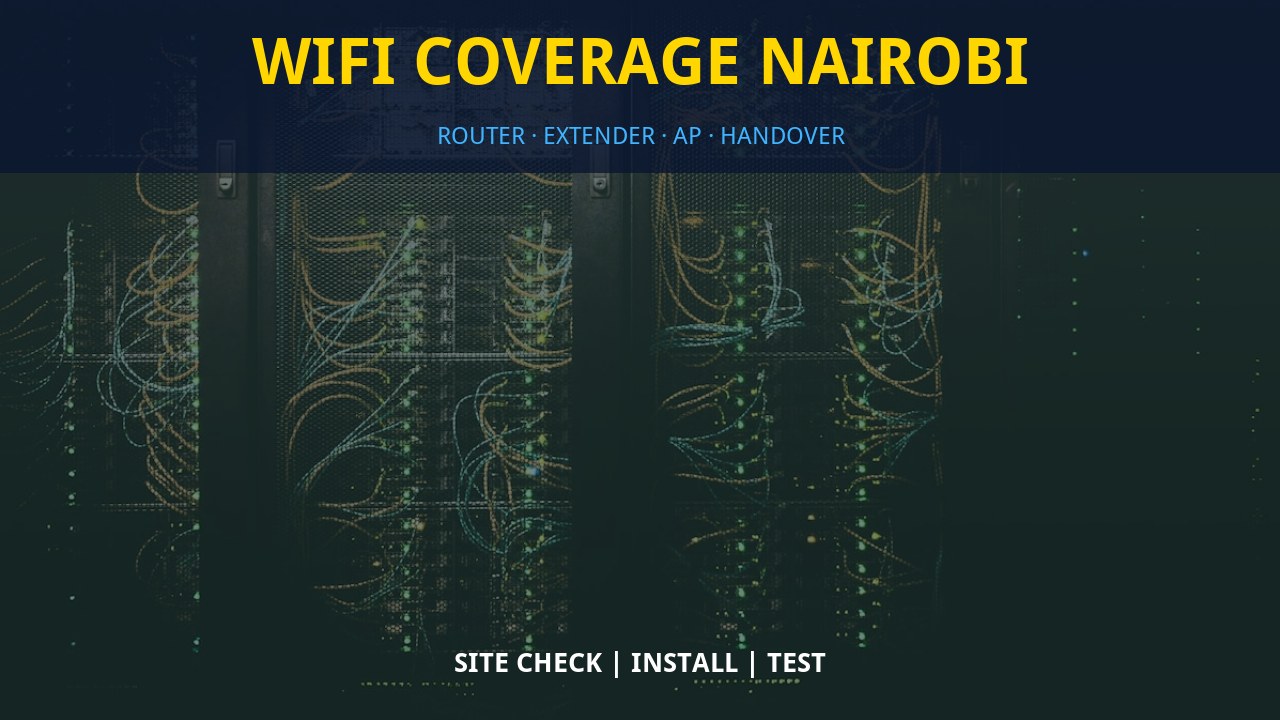 WiFi coverage Nairobi