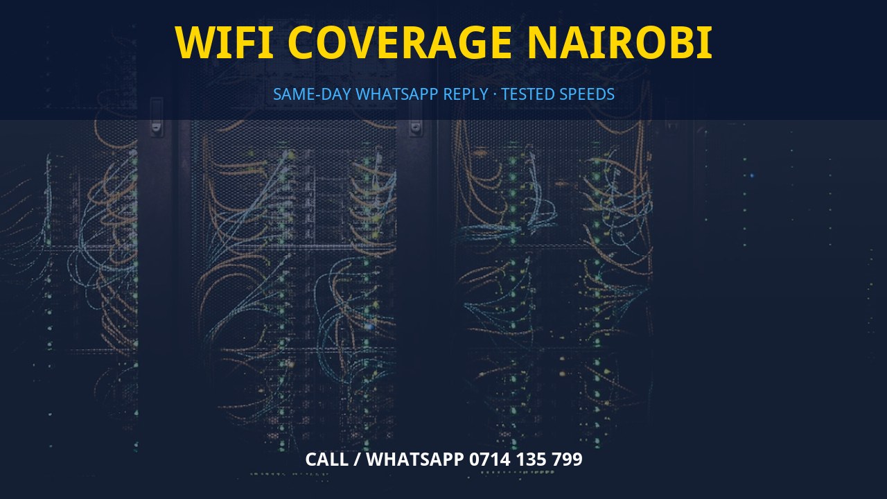 WiFi coverage Nairobi