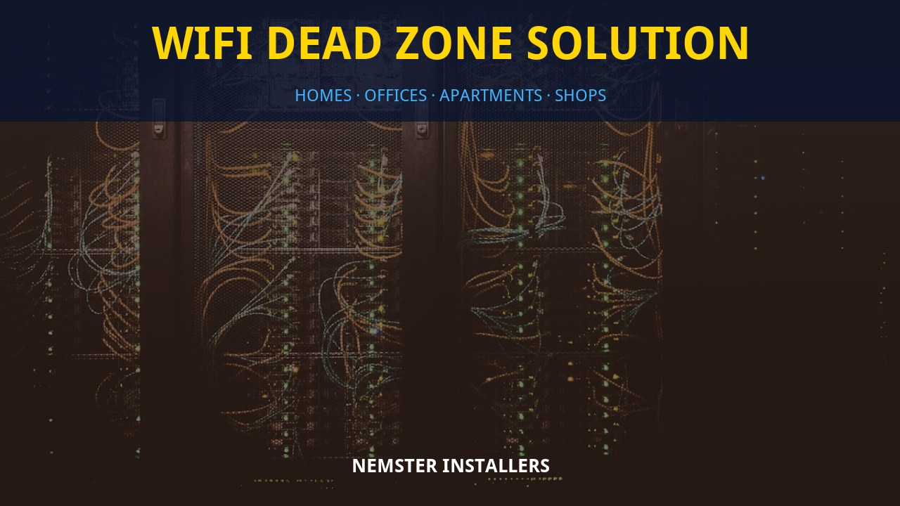WiFi dead zone solution WiFi dead zone solution