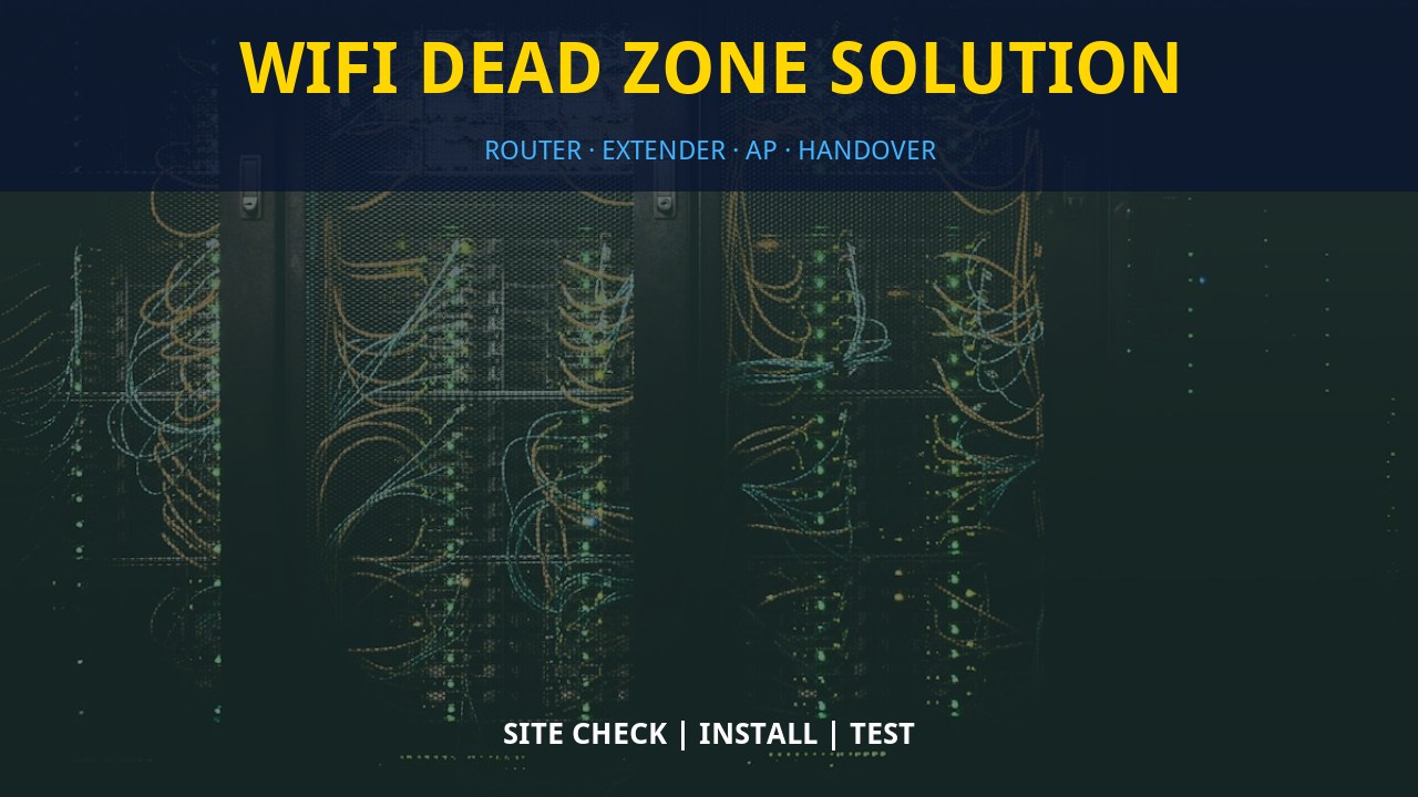 WiFi dead zone solution WiFi dead zone solution