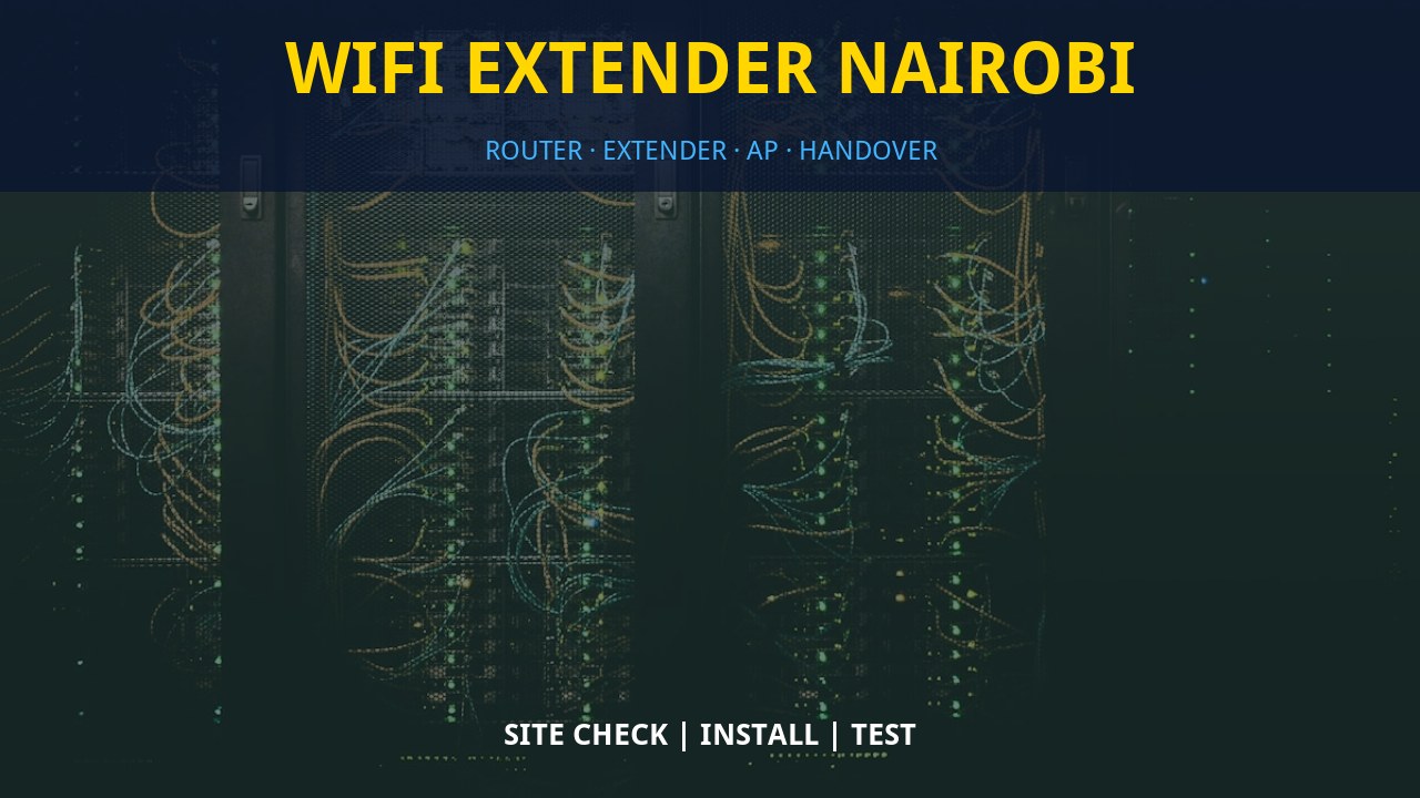 WiFi extender Nairobi WiFi extender Nairobi