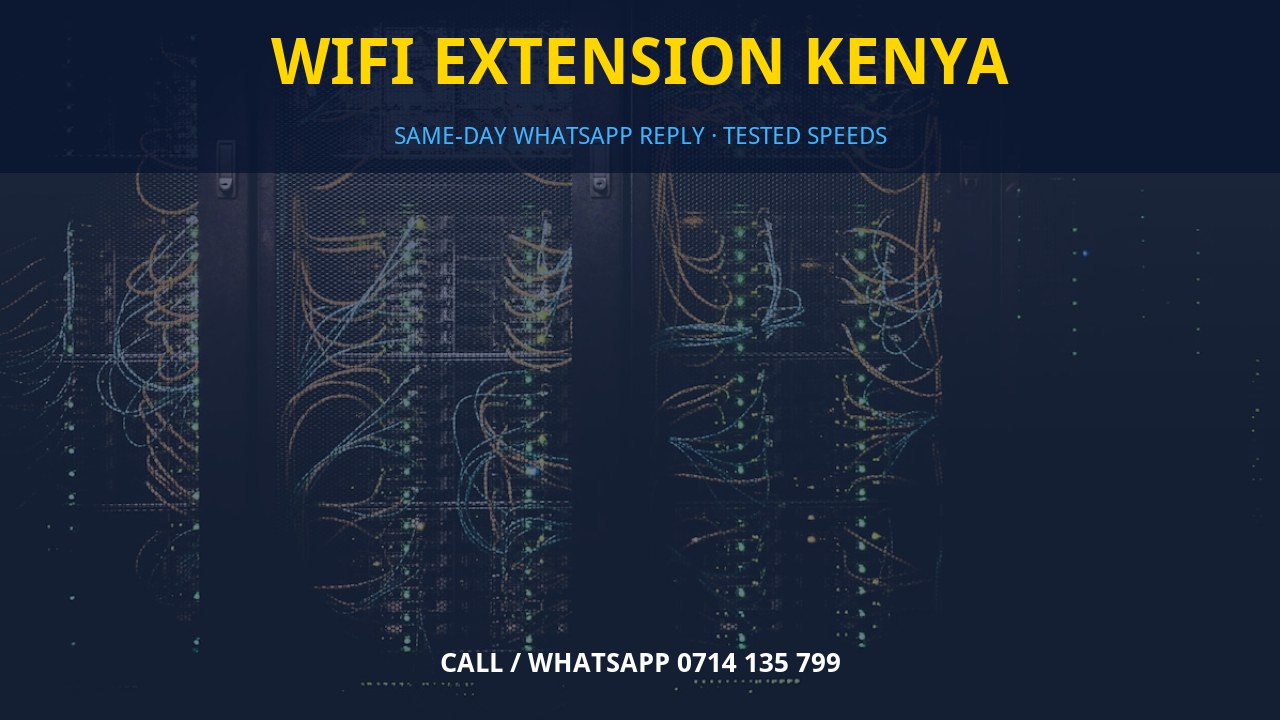 WiFi extension Kenya WiFi extension Kenya