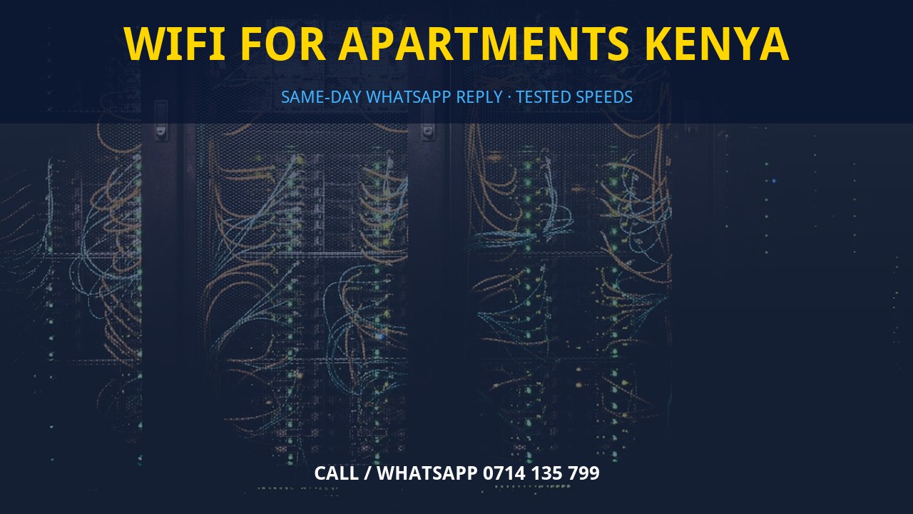 WiFi for apartments Kenya WiFi for apartments Kenya