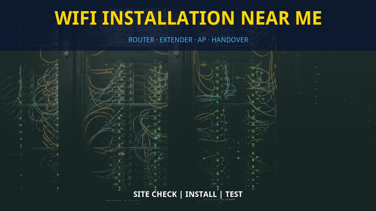 WiFi installation near me WiFi installation near me