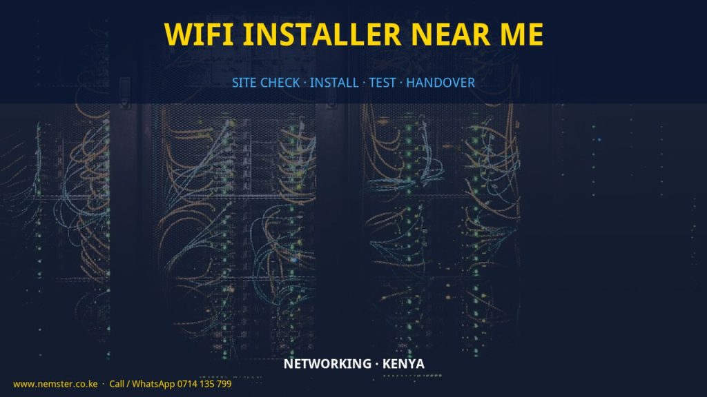 WiFi installer near me
