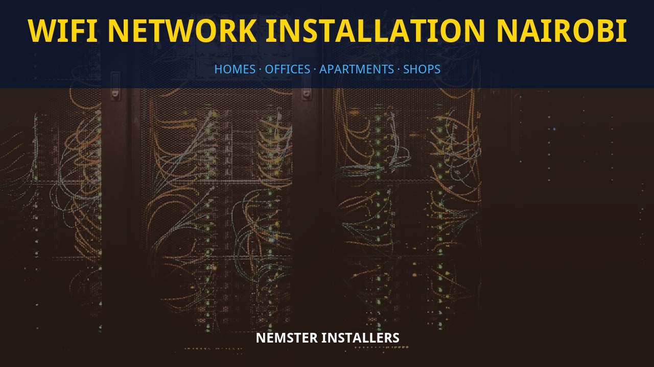 WiFi network installation Nairobi