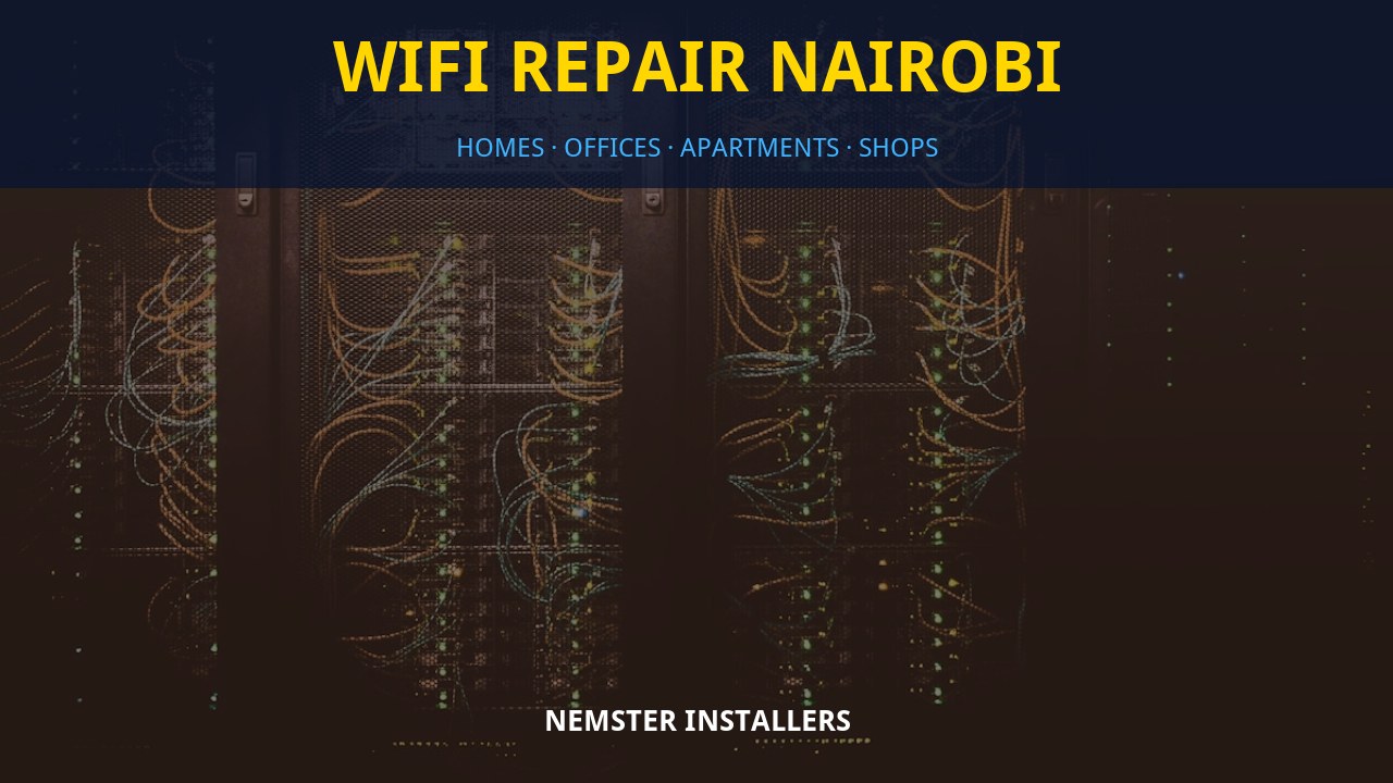 WiFi repair Nairobi WiFi repair Nairobi
