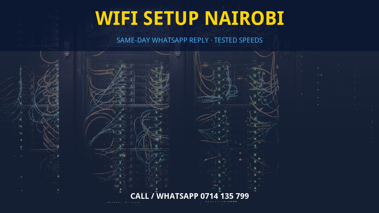 WiFi setup Nairobi