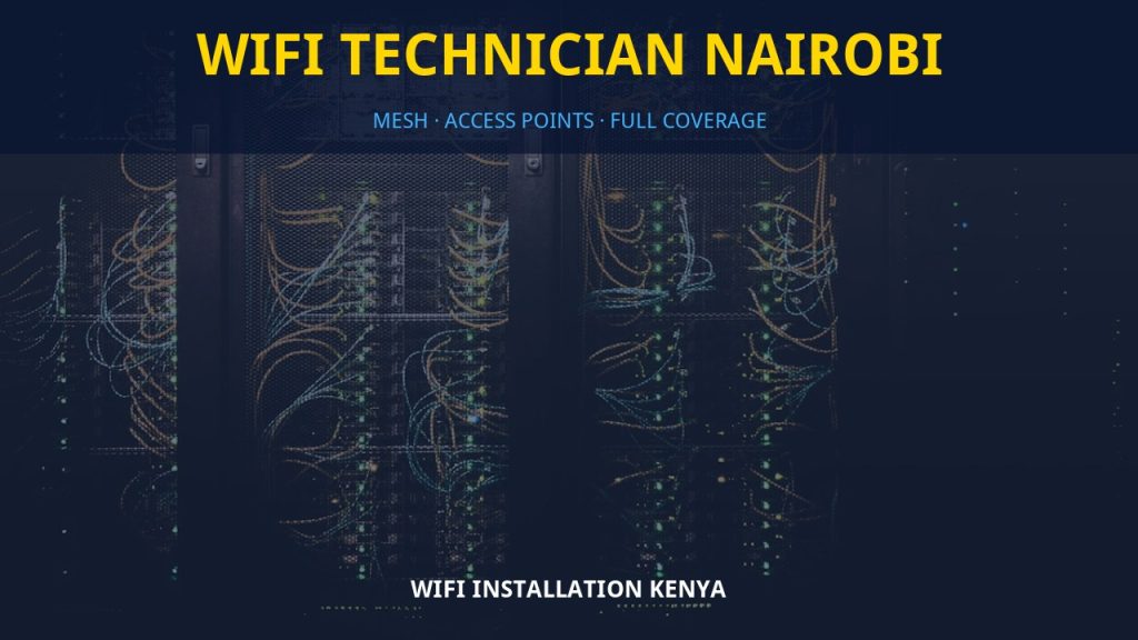 WiFi technician Nairobi