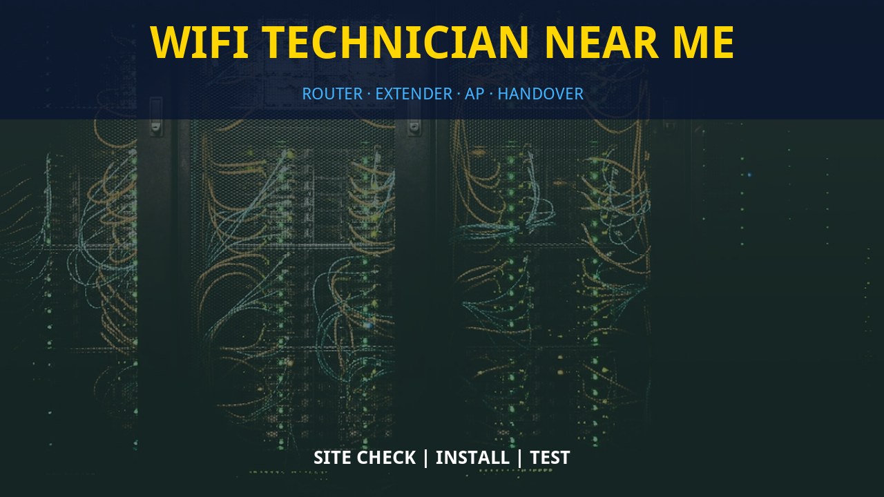 WiFi technician near me WiFi technician near me