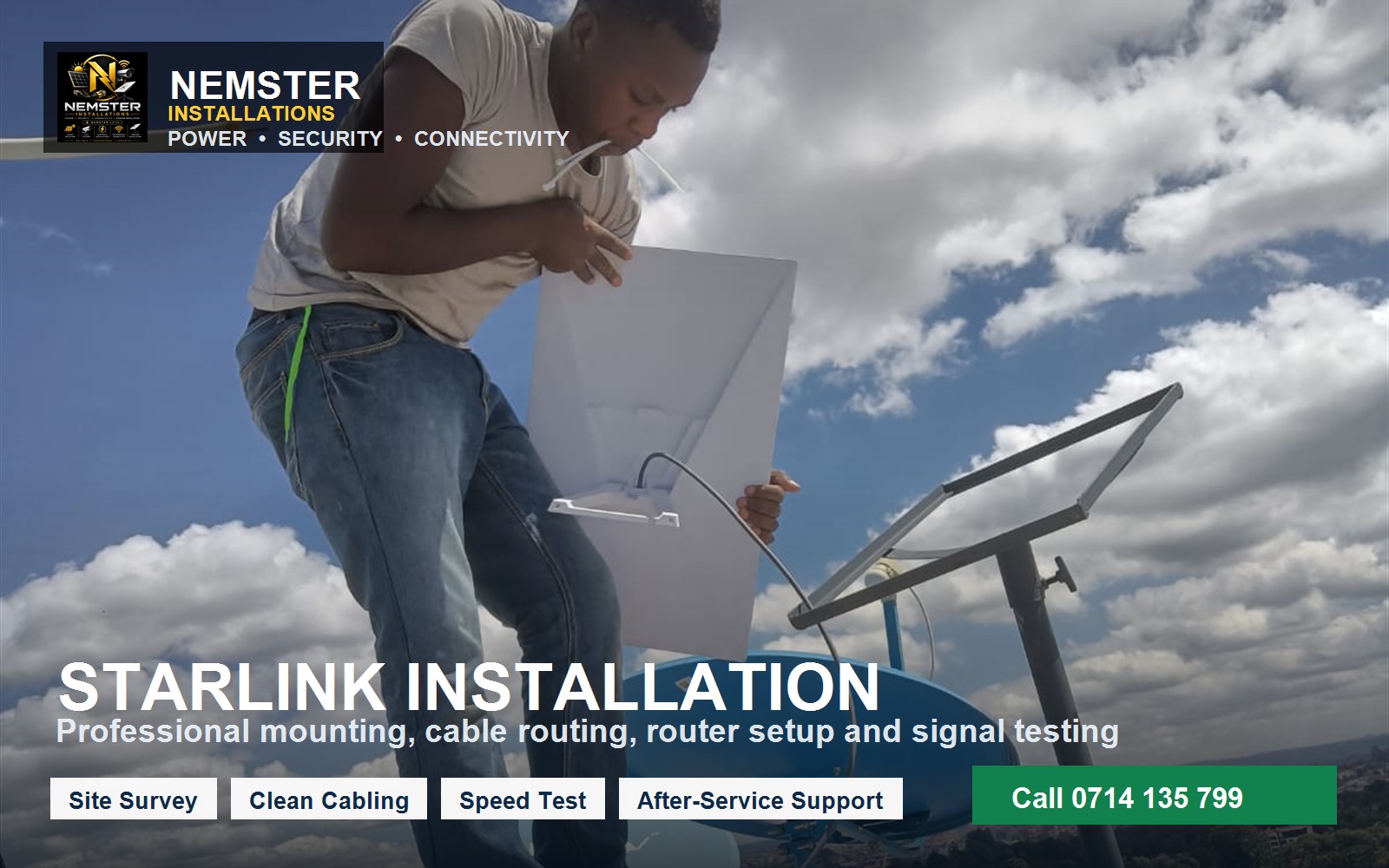Starlink Internet Installation